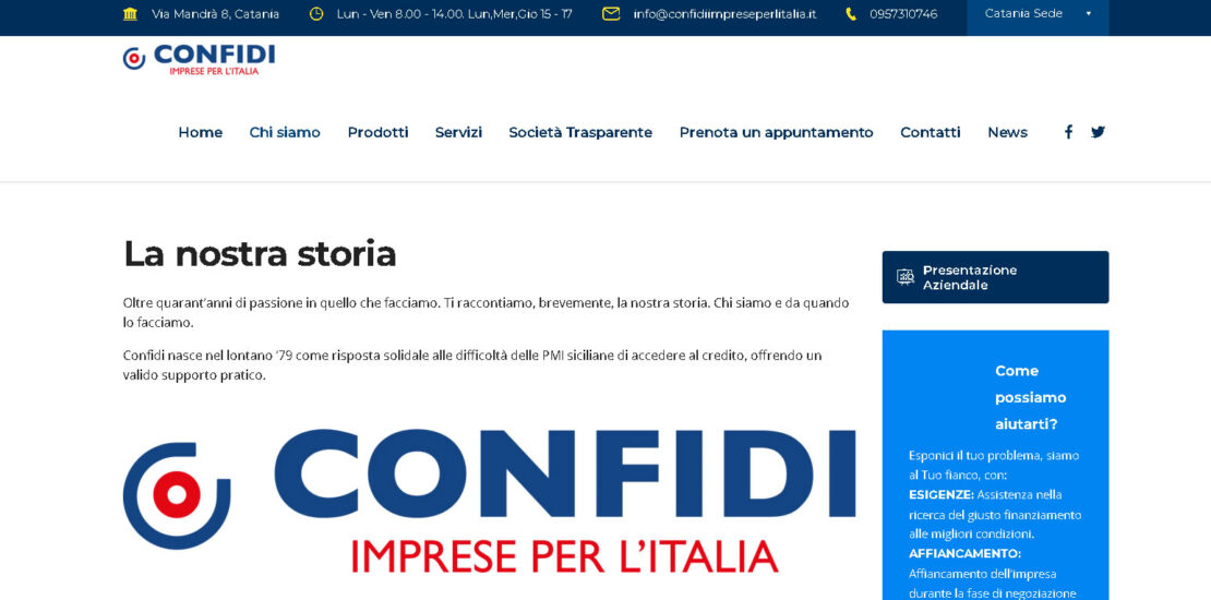 Confidi Imprese per l'Italia finanziamenti alle imprese